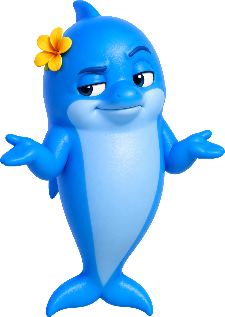 Delphi, Bluekona AI mascot
