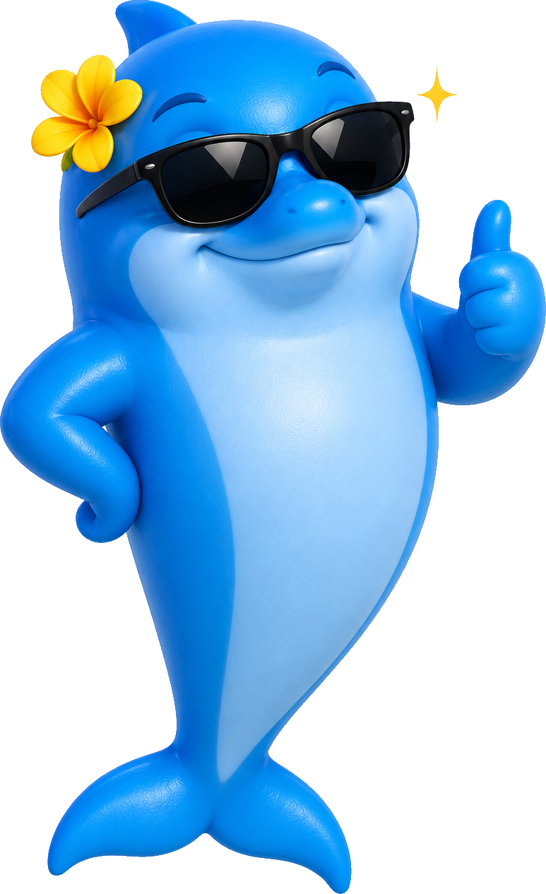 Delphi, Bluekona AI mascot